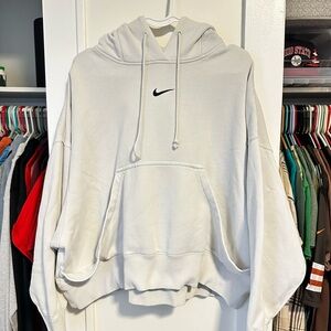 Women’s Center Swoosh Cropped Nike Hoodie